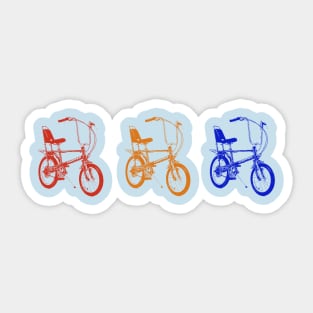 Stranger bikes Sticker